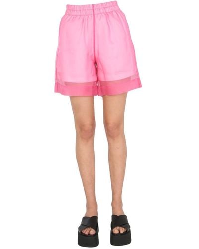 Dries Van Noten Hanar Shorts - Pink