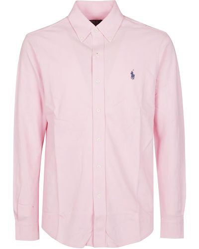 Polo Ralph Lauren Long Sleeve Shirt - Pink