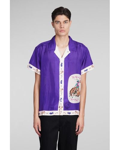 Bode Shirt - Purple