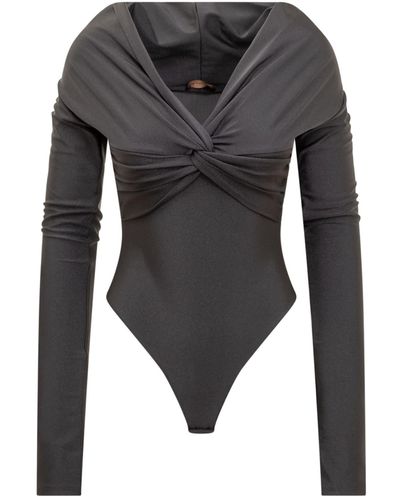 ANDAMANE Kendall Bodysuit - Gray