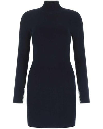 T By Alexander Wang Midnight Stretch Viscose Ble - Blue