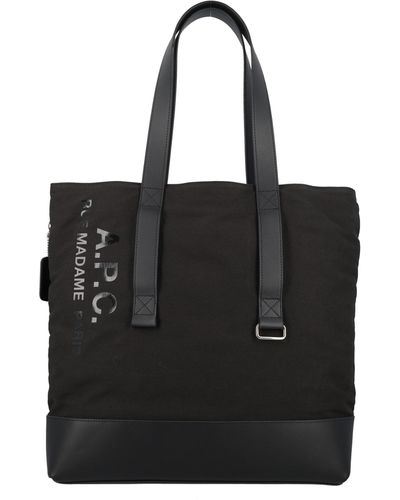 A.P.C. Sense Shopping Bag - Black