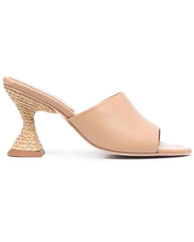 Paloma Barceló Heeled Sandals - Natural