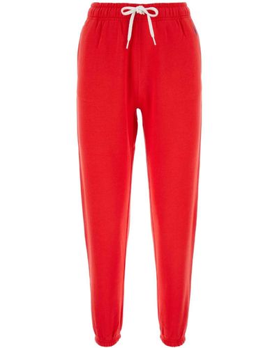 Polo Ralph Lauren Cotton Blend Sweatpants - Red