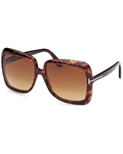 Tom Ford Tf1156 52F Sunglasses - Brown