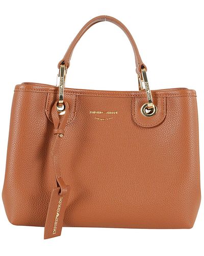 Emporio Armani Shopping Bag - Brown