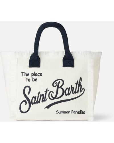 Mc2 Saint Barth Vanity Terry Shoulder Bag - White