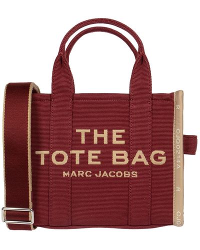 Marc Jacobs The Mini Tote Bag Burgundy - Red