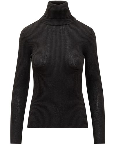 Jucca Turtleneck Sweater - Black