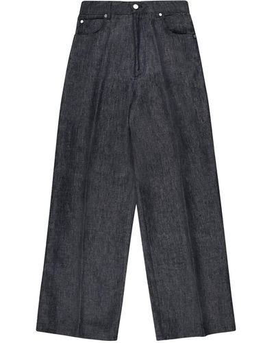 Cruna Flare Trousers - Grey