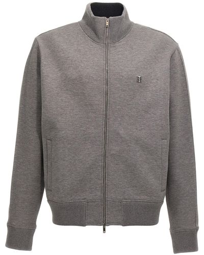 Givenchy Metallic Logo Sweatshirt - Gray