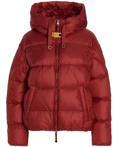 Parajumpers Tilly Hooded Down Jacket - Red