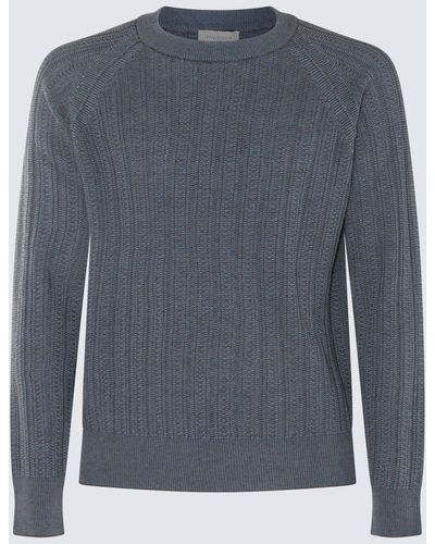 Piacenza Cashmere Light Linen Knitwear - Grey