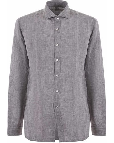 Xacus Linen Shirt - Gray