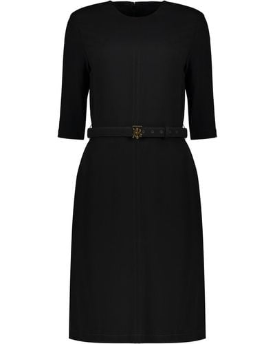 Burberry Viscose Dress - Black