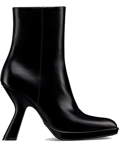 Dior D-Fiction Ankle Boots - Black