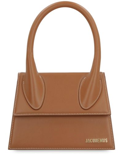 Jacquemus Le Grand Chiquito Leather Handbag - Brown