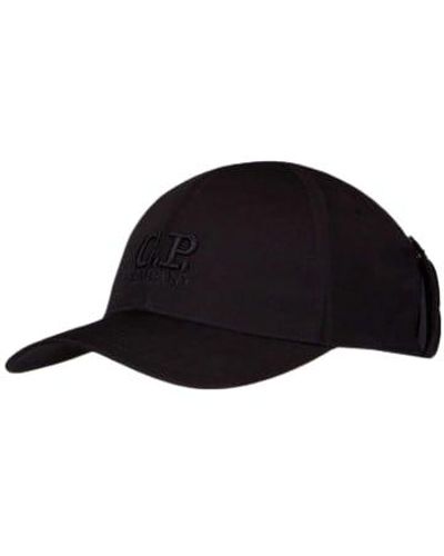 C.P. Company Baseball Cap - Black