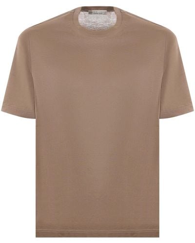 FILIPPO DE LAURENTIIS T-Shirt - Brown