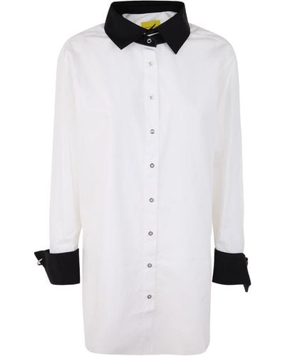 Marques'Almeida Shirt Detachable Cuffs & Collar - White