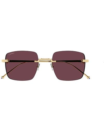 Cartier Ct0403S Sunglasses - Purple