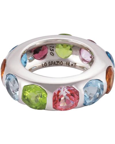 Lo Spazio Jewelry Lo Spazio Estate Ring - Multicolor