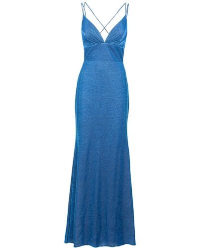 Forever Unique Long Dress - Blue