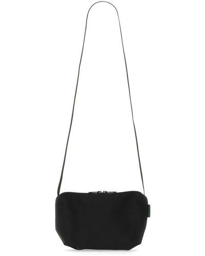 Herve Chapelier Nylon Shoulder Bag - White