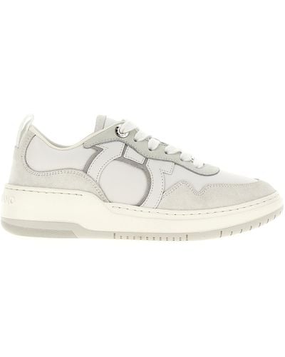 Ferragamo Dania Trainers - White