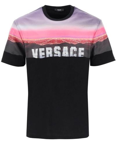 Versace Hills T Shirt - Black