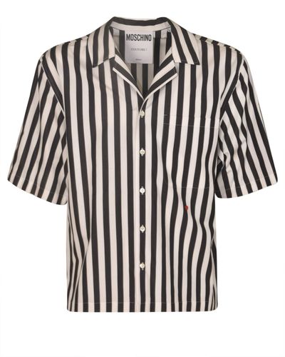 Moschino Stripe Shirt - Black