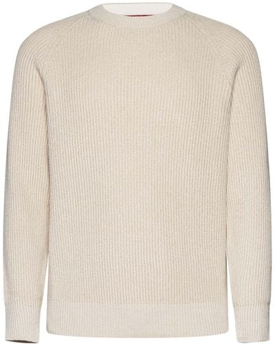 Brunello Cucinelli Sweaters - White