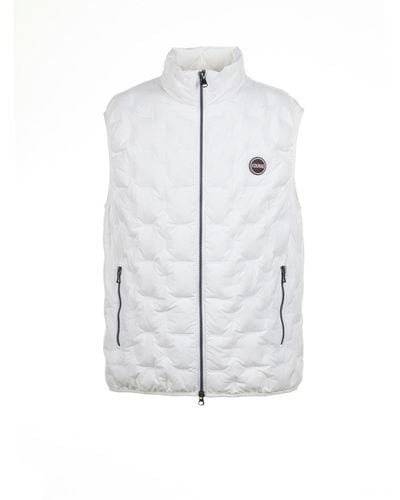 Colmar Down Quilted Vest - White