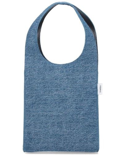 Coperni Micro Tote Bag Swipe - Blue