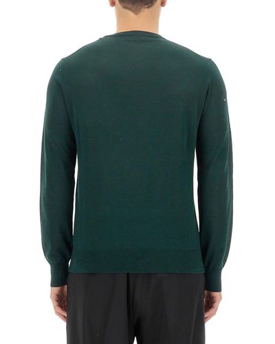 Ballantyne Wool Pullover - Green