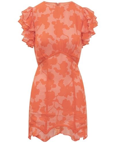 De La Vali Mini Dress - Orange