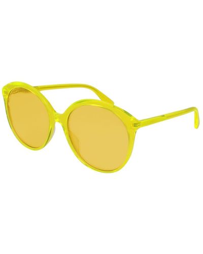 Yellow Gucci Sunglasses for Women | Lyst