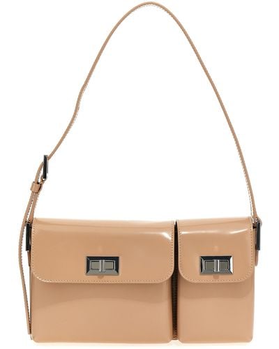 BY FAR Billy Shoulder Bags - Natural