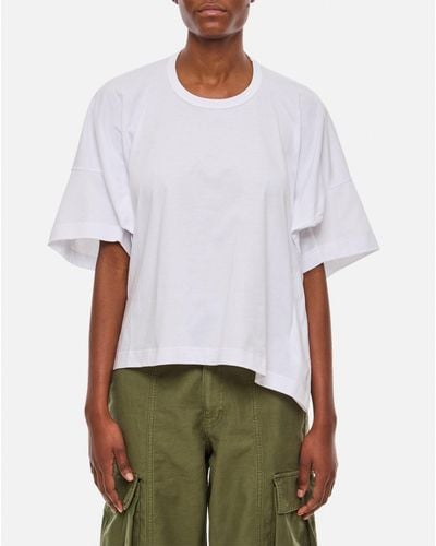 Plan C Relaxed Fit Jersey T-Shirt - White