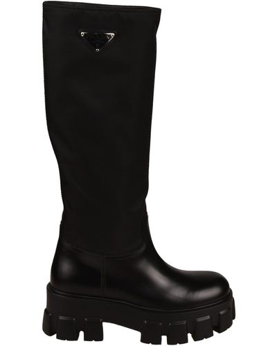 Prada Knee-high boots for Women | Online Sale up to 67% off | Lyst