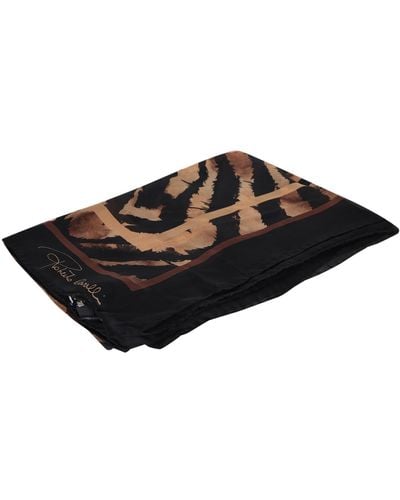 Roberto Cavalli Scarves - Brown