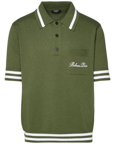 Balmain Polo Shirt - Green