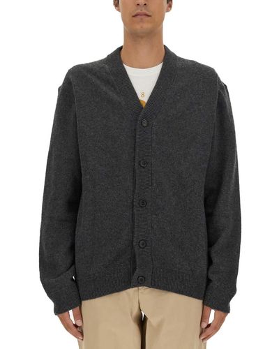 PS by Paul Smith Wool Cardigan - Black