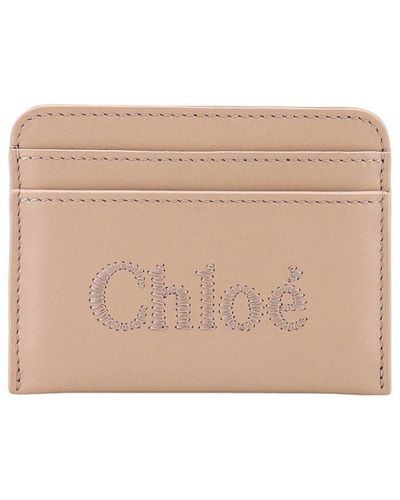 Chloé Card Holder - Natural