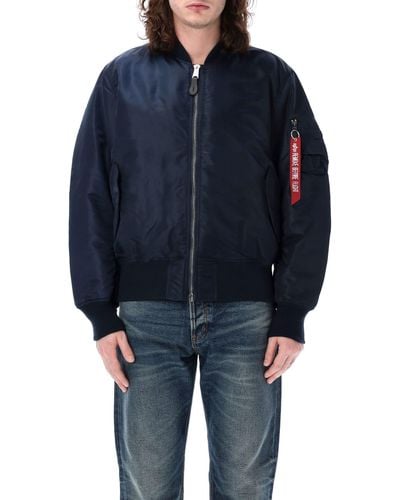 Alpha Industries Ma-1 Reversible Bomber - Blue