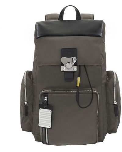 Fpm Nylon Bank On The Road-butterfly Pc Backpack L - Black