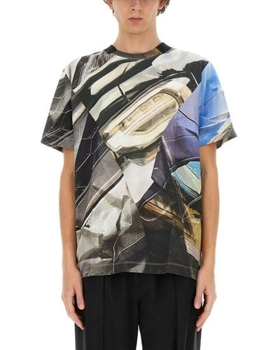 Helmut Lang T-Shirt With Print - Multicolour