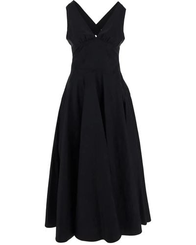 Alaïa Crossback Dress - Black
