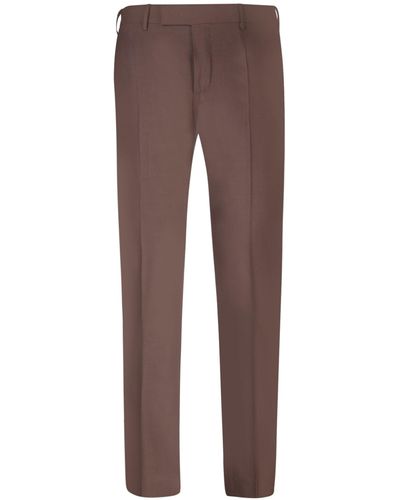 PT01 Dieci Trousers - Brown