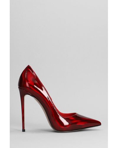 Le Silla Eva 120 Court Shoes In Red Leather